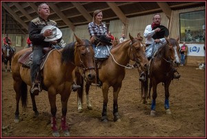 L’équipe gagnante (de droite à gauche) : André Michon, Tania Michon (sa petite-fille), Norbert Chabloz.