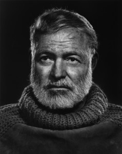 Ernest Hemingway, 1957 Tirage argentique - Collection of the Museum of Fine Arts, Boston © Estate of Yousuf Karsh 