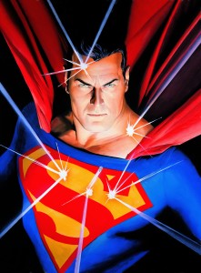 Alex Ross - Mythology: Superman, 2005 Impression sur toile Collection d’Alex Ross - ™& ©DC Comics Tous droits réservés 