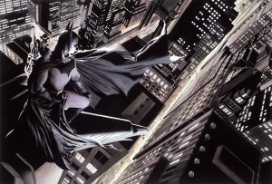 Alex Ross - Batman: Knight over Gotham, 1999 Impression sur toile Collection d’Alex Ross - ™& ©DC Comics Tous droits réservés 