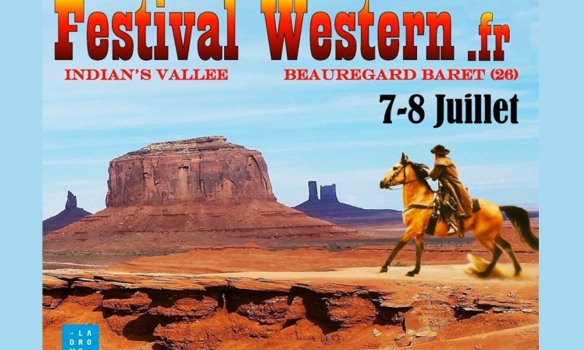 Du 6 au 8 juillet 2018, la Drôme prend l’air du Far West