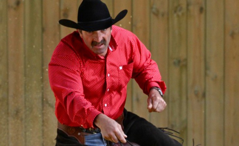 Alain Giraud Champion de France de reining NRHA Non Pro