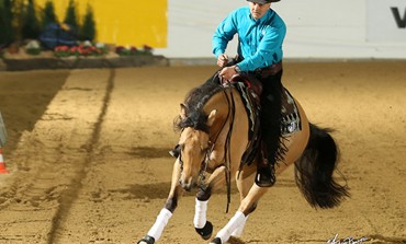 Kreuth (Allemagne) reining Euro Futurity 2015, and the winner is... Cody Sapergia