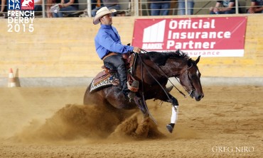 Reining – French Derby – Horse Academy – Mooslargue (68) – 3/7 juin 2015 – Fabien Boiron double