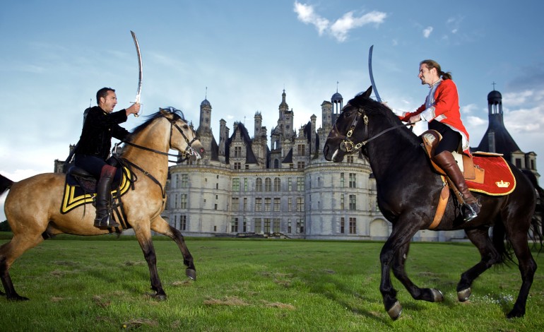 Les cavaliers de l’Alméria Parc galopent jusqu’à Chambord