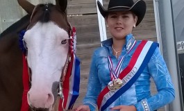 La belle année 2015 de Virginie et de son paint horse