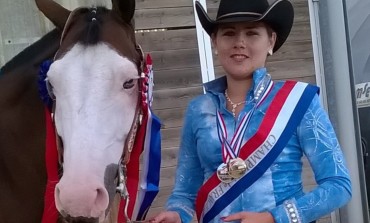 La belle année 2015 de Virginie et de son paint horse