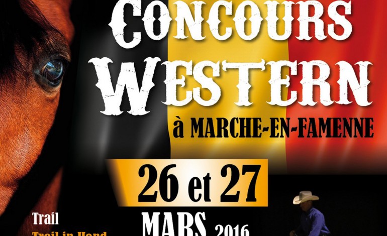 Du 26 au 28 mars 2016, compétitions western en Belgique