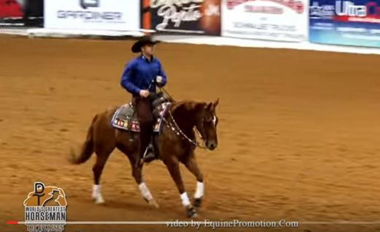 Reined cow horse : the World Greatest Horseman is Clayton Edsall