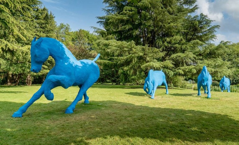 A Hennebont (56) le cheval en voit de toutes les couleurs !