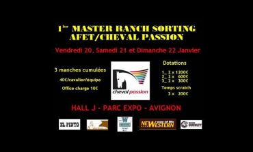 Premier Master AFET / Cheval Passion de Ranch Sorting Open (20 au 22 janvier 2017)