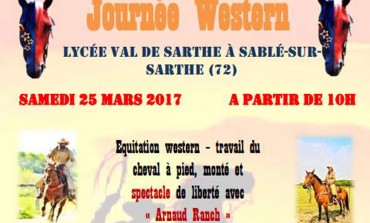 L’équitation western accueillie et fêtée au lycée agricole Val de Sarthe samedi 25 mars 2017