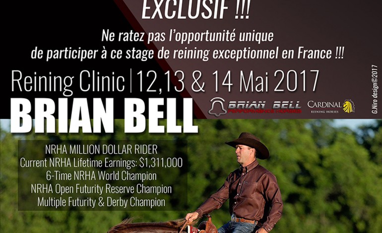 Ne manquez pas les leçons d’un grand reiner : Brian Bell sera au Pin en mai 2017