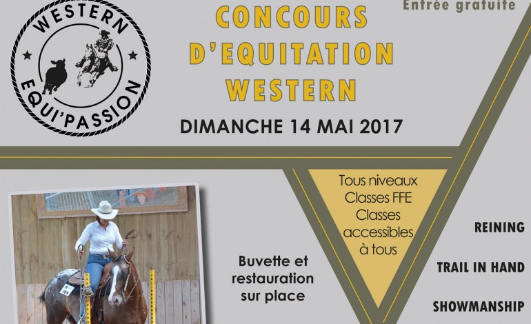 Concours western en Alsace le 14 mai 2017