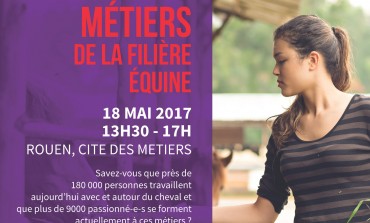 Une journée pour les métiers du cheval à Rouen le 18 mai 2017