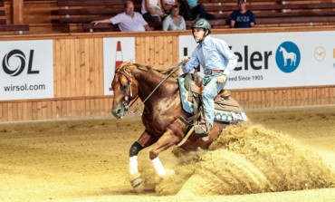 Reining : le Français Axel Pesek champion du monde FEI Junior au CS Ranch à Givrins (Suisse)