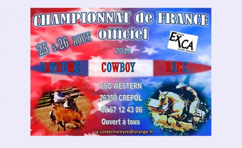 CSG Western accueille le championnat de France 2018 d’Extreme Cowboy Race EXCA