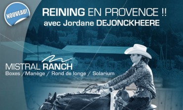 Entraînement de reining : du nouveau dans le Vaucluse