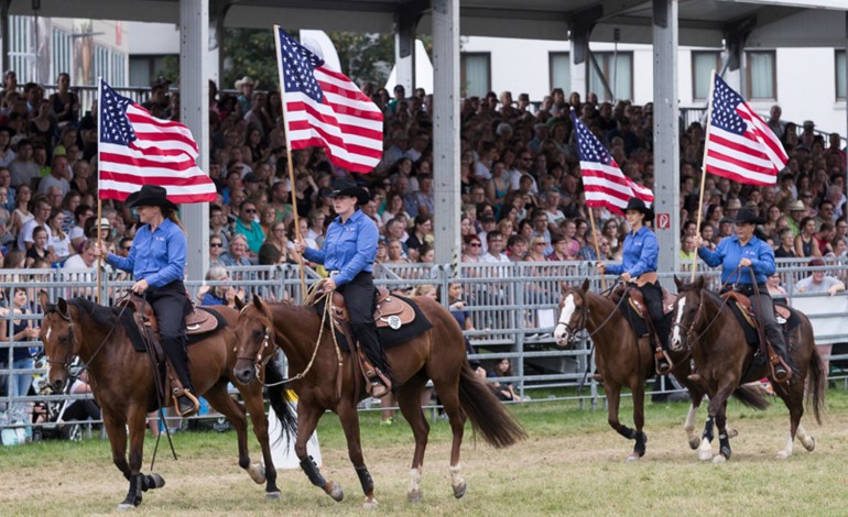 L’équitation western en fête à Offenburg (Allemagne) fin juillet