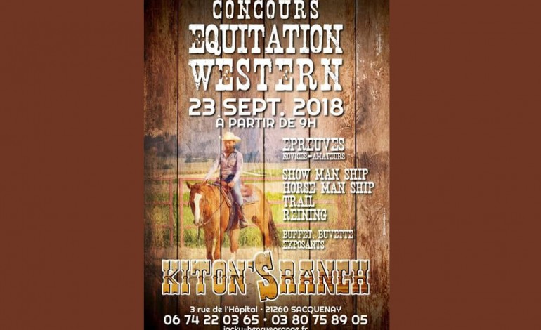 Equitation western en Côte d'Or
