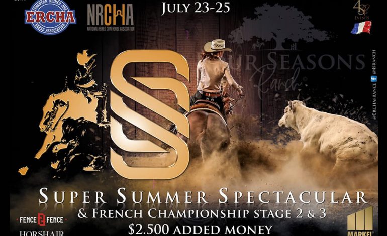Reined Cow Horse : RV majeur à Valeille (42) du 23 au 25 juillet 2021