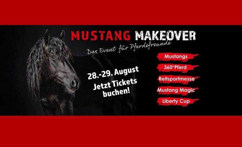 Mustang Makeover Germany – Que le show commence, vivez-le en direct !