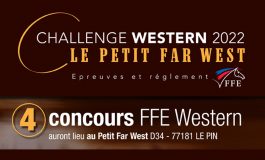 Challenge FFE western 2022 : les cavaliers amateurs sont bienvenus