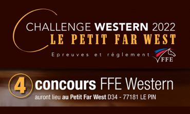 Challenge FFE western 2022 : les cavaliers amateurs sont bienvenus