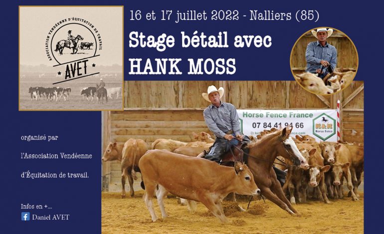 Hank Moss, cowboy francophone en Vendée
