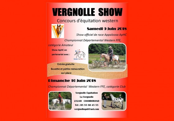 Les Appaloosas "font le show" en Creuse ce week-end