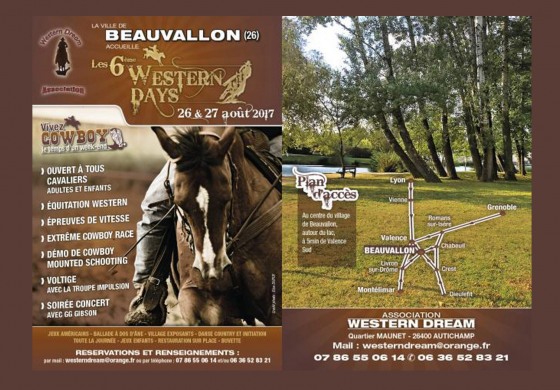 Tous aux Western Days de Beauvallon (Drôme) fin août, découvrez la vidéo !