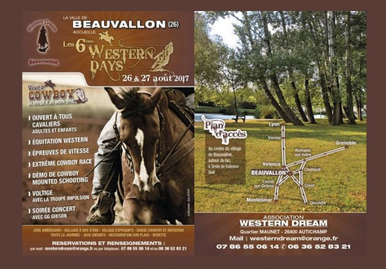 Tous aux Western Days de Beauvallon (Drôme) fin août, découvrez la vidéo !