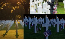 14 000 bougies comme 14 000 vies américaines fauchées sur le sol français durant la Grande Guerre