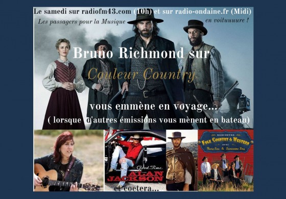 Les BO des westerns sur Couleur Country, c’est le 20 juin 2020