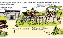 La ménagerie du Museum en BD