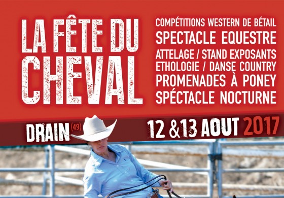 Drain (49) fête le cheval et le travail du bétail les 12 et 13 août 2017