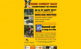 Vous avez rendez-vous avec l'Extreme Cowboy Race à Etrechy (91) les 26 et 27 août 2017