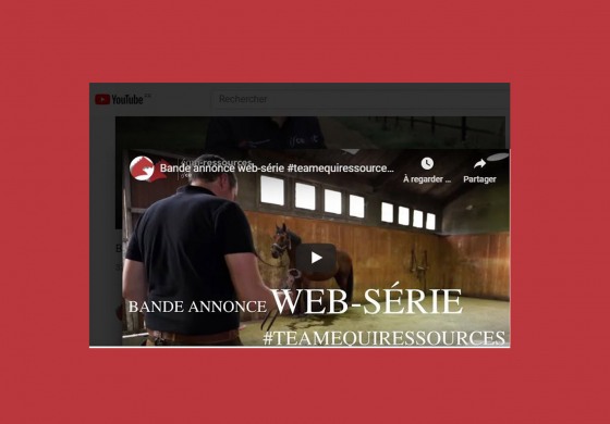 La chaîne Youtube qui vous parle des métiers du cheval