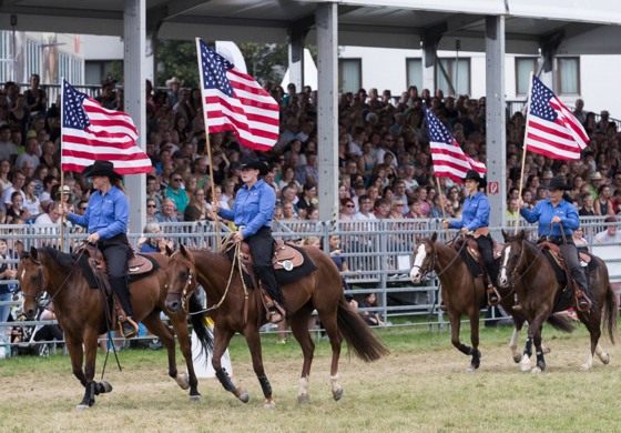 L’équitation western en fête à Offenburg (Allemagne) fin juillet