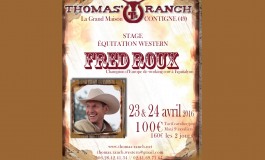 Stage avec Fred Roux en Anjou des 23 et 24 avril : inscrivez-vous vite !