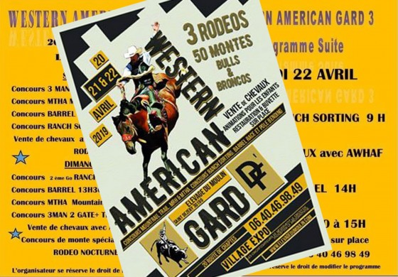 A l’affiche du Western American Gard 2019…
