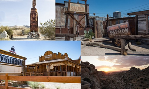 Cartes postales western depuis Greater Palm Springs (Ca, USA)