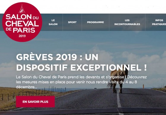 Bon à savoir : parking gratuit au Salon du Cheval de Paris
