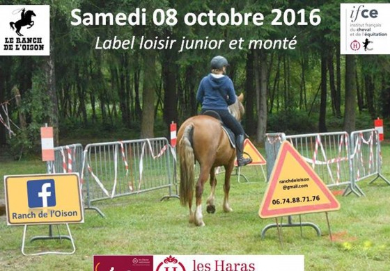 Label loisir au Ranch de l’Oison à La Harengère (27) ce samedi 8 octobre 2016