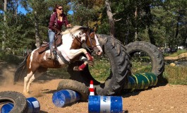 Magali, la cavalière qui va vite !