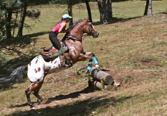 Extreme Cowboy Race à Saint Julien aux Bois (19), Emma Vignal, The Extreme Winner Cowgirl