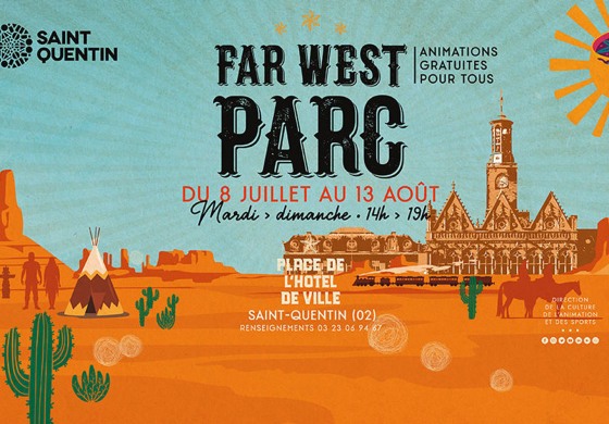 Pour les kids : animations western à Saint-Quentin (02)