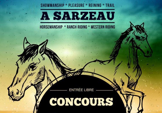 Concours d’équitation western à Sarzeau (56) les 28 et 29 mai 2016