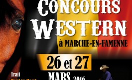 Du 26 au 28 mars 2016, compétitions western en Belgique