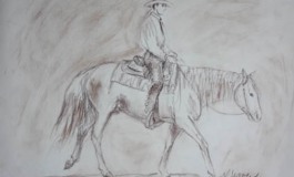 Véronique Lesage met les chevaux en marche